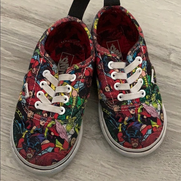 toddler vans marvel